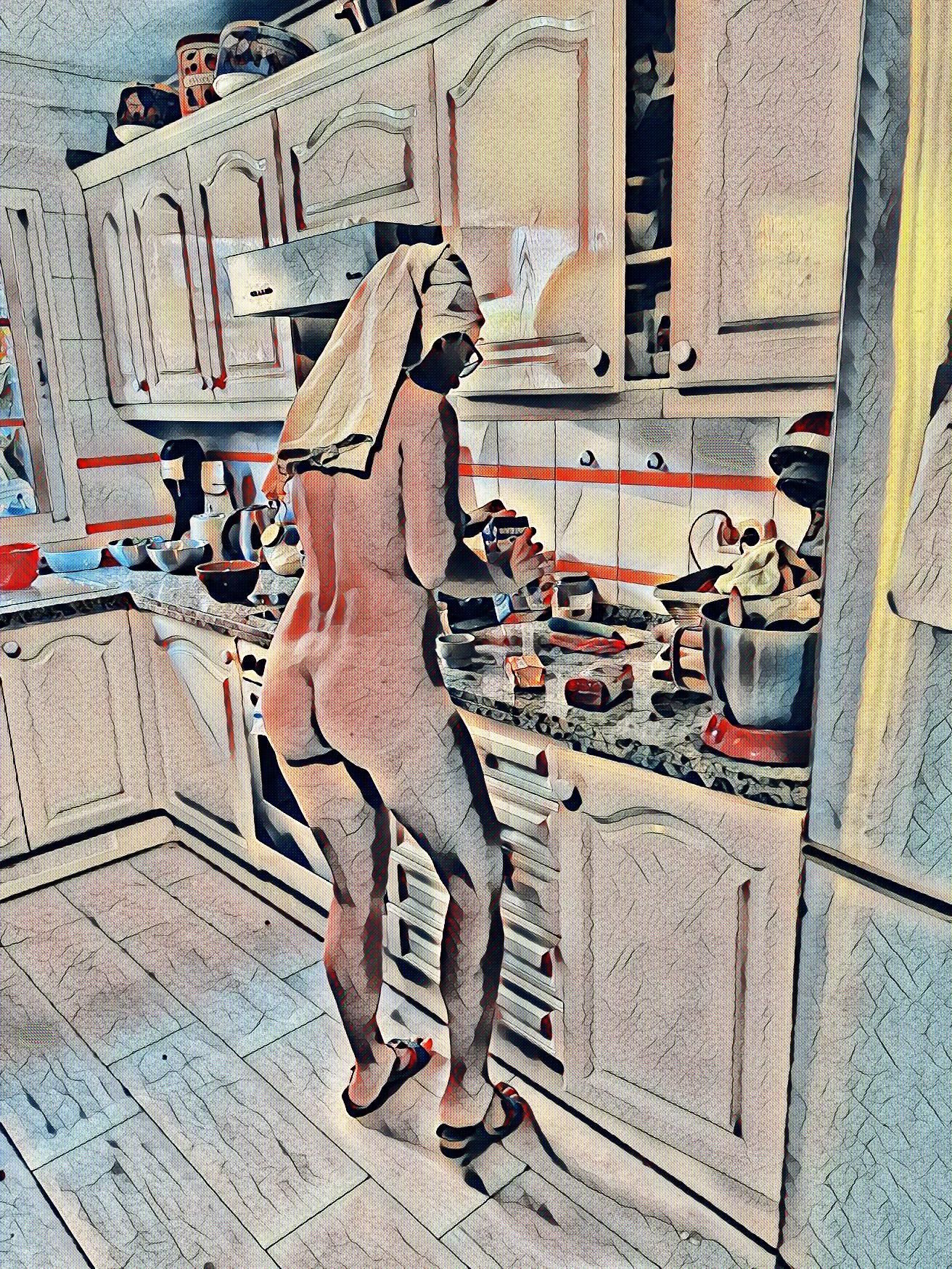 Hot ladies in the Kitchen#