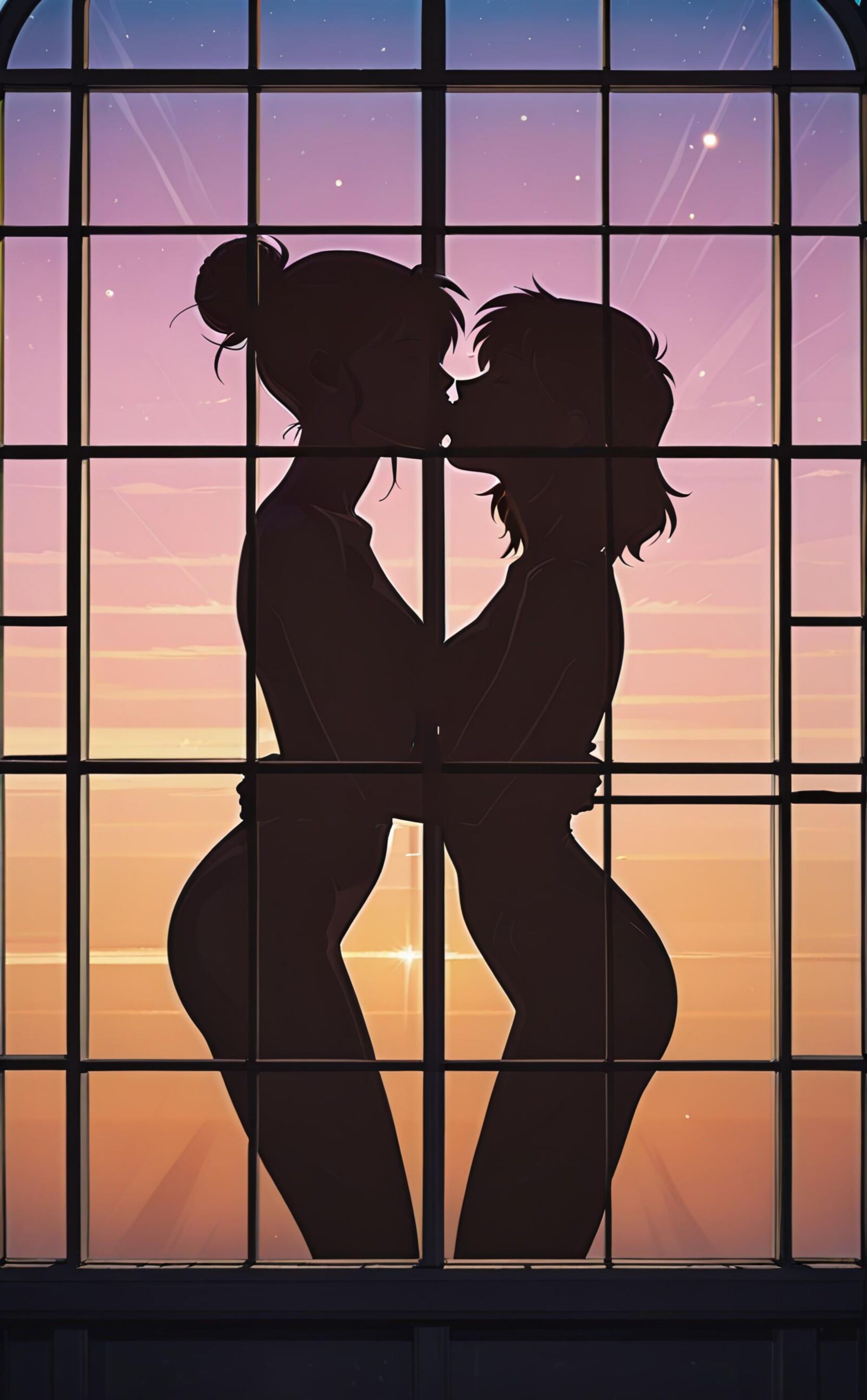 silhouette love