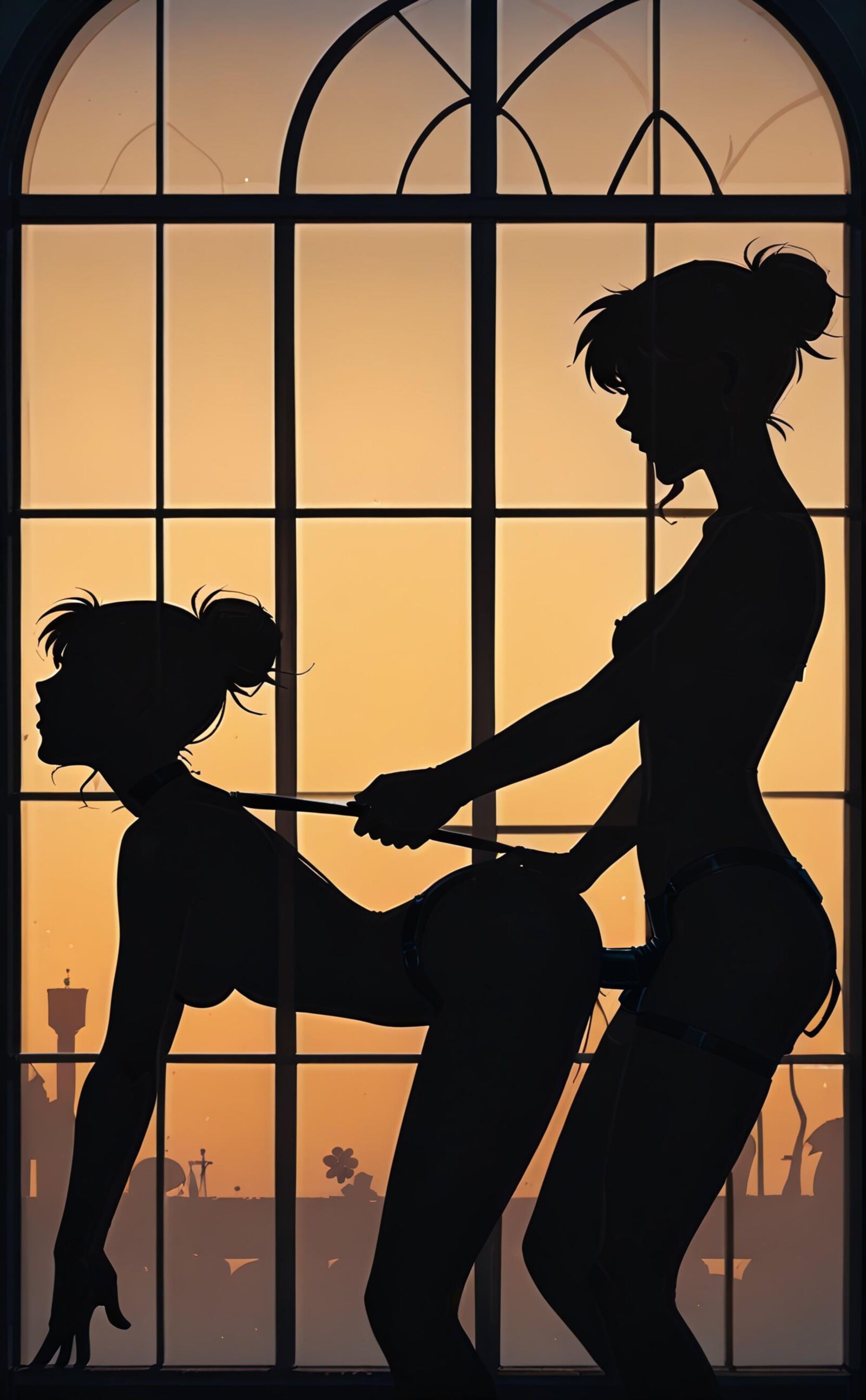 silhouette love