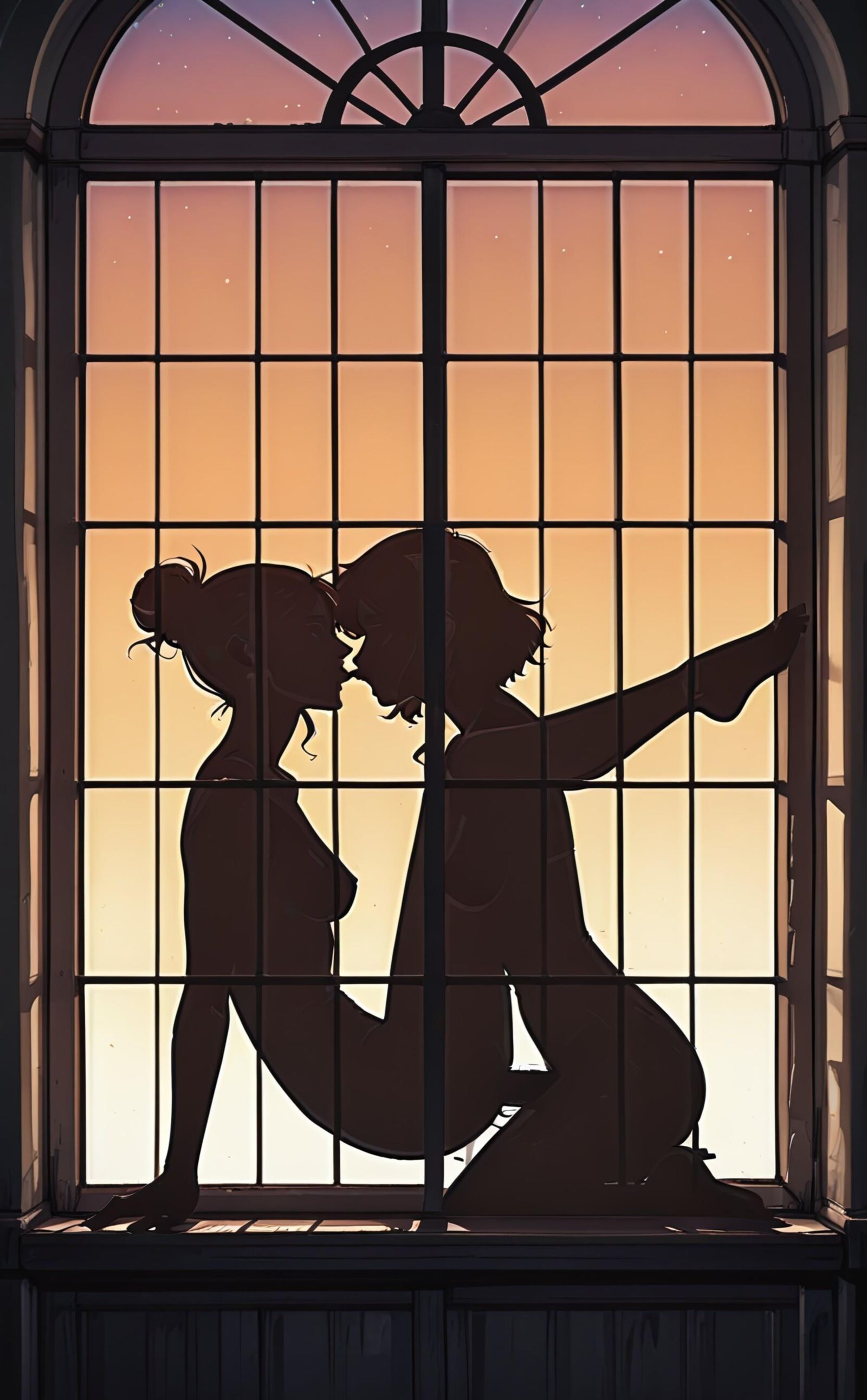 silhouette love