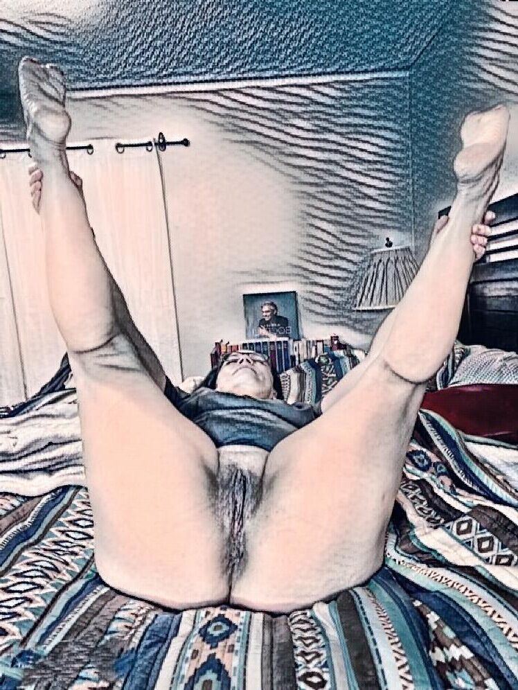 horny girls with their legs up#
