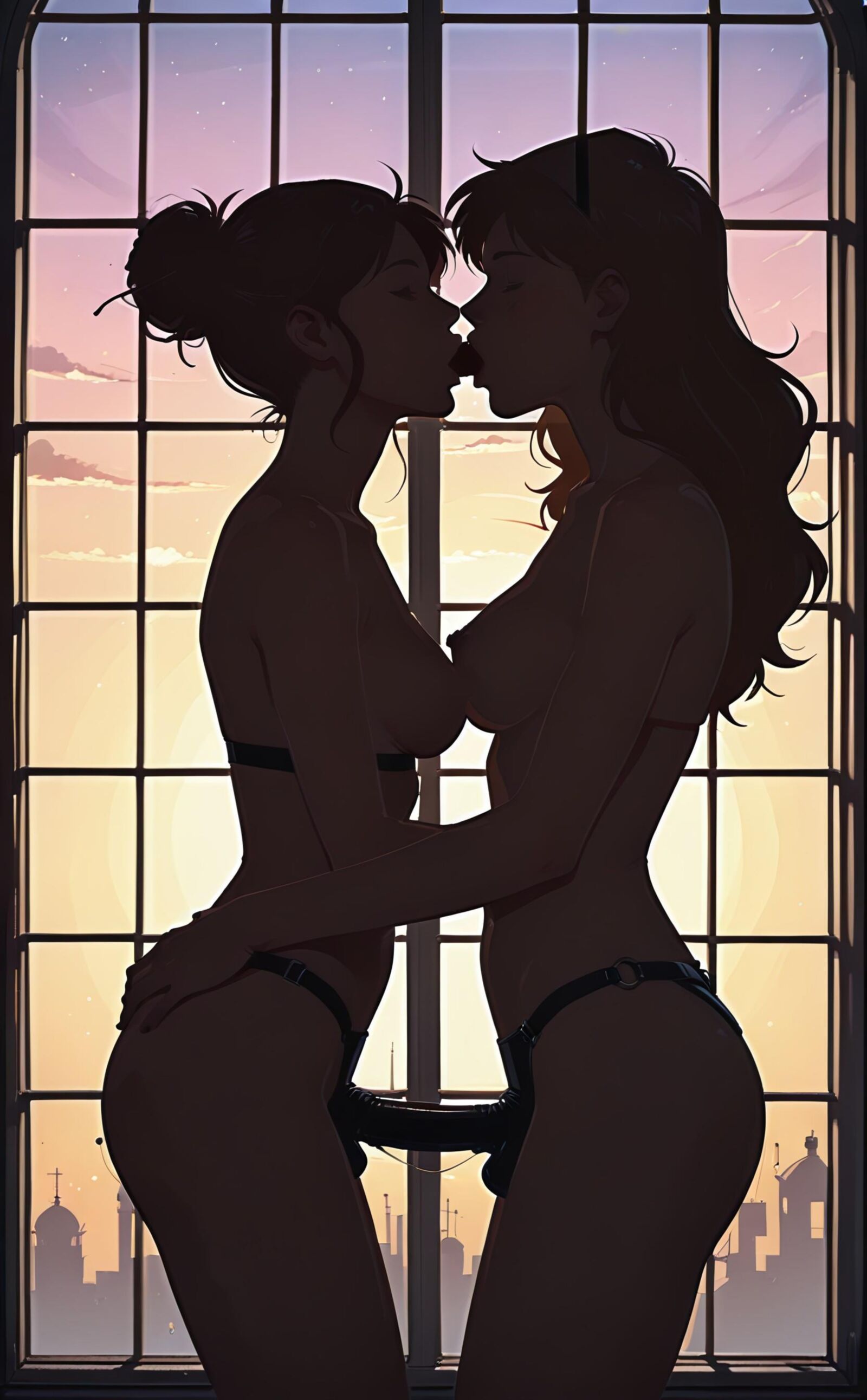 silhouette love