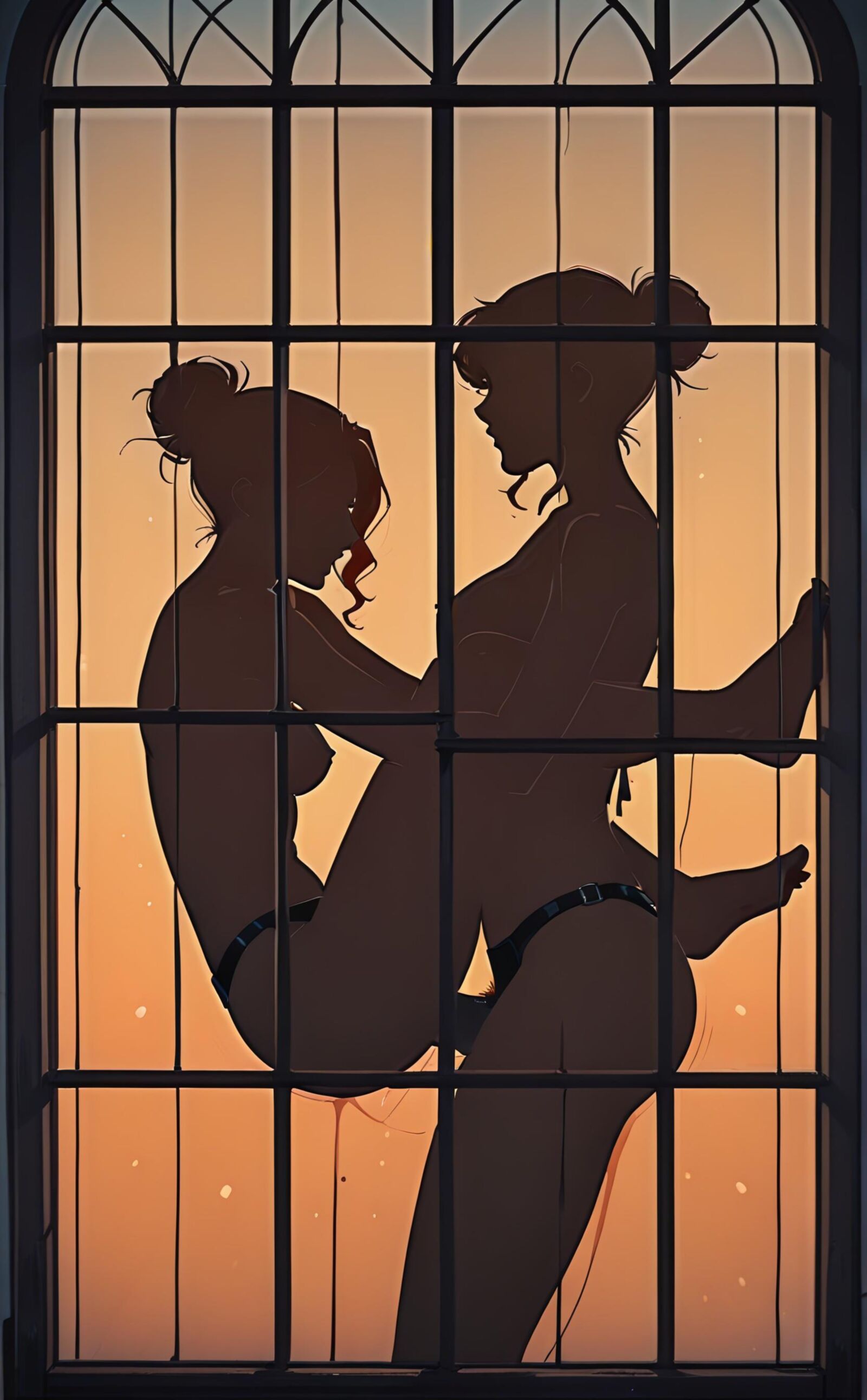 silhouette love