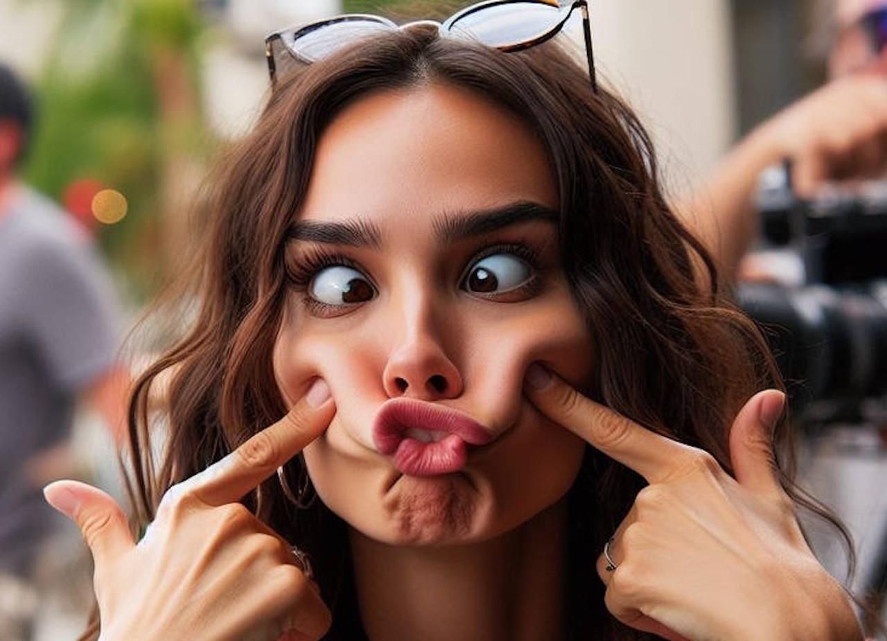 Caras dibujadas