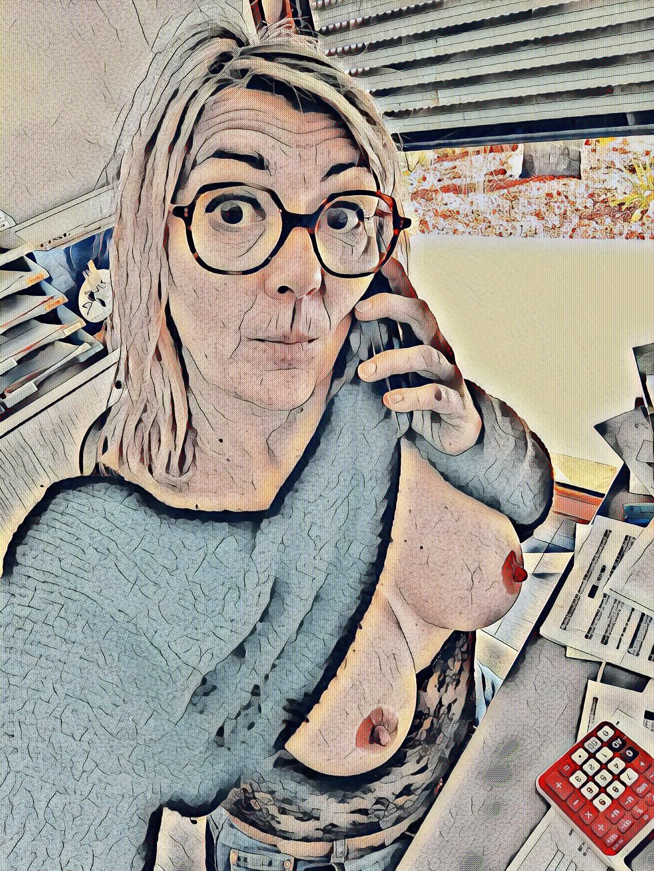 Hot Day in the Office#
