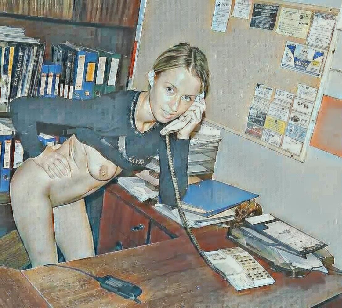 Hot Day in the Office#