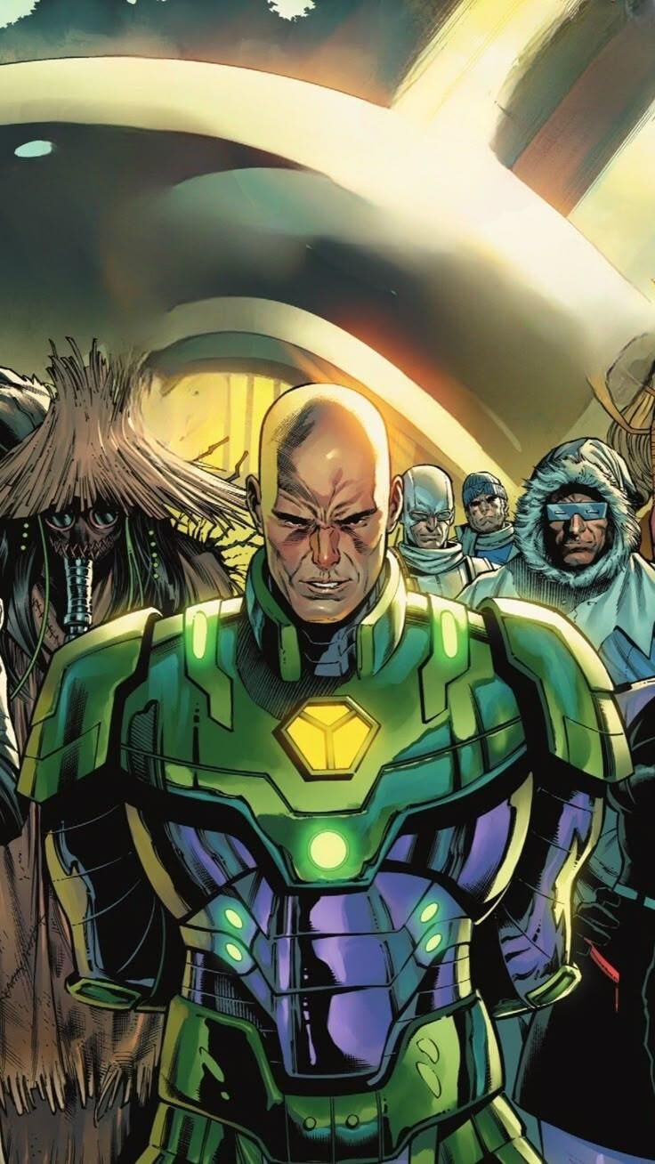 Comicbook Villains Lex Luthor
