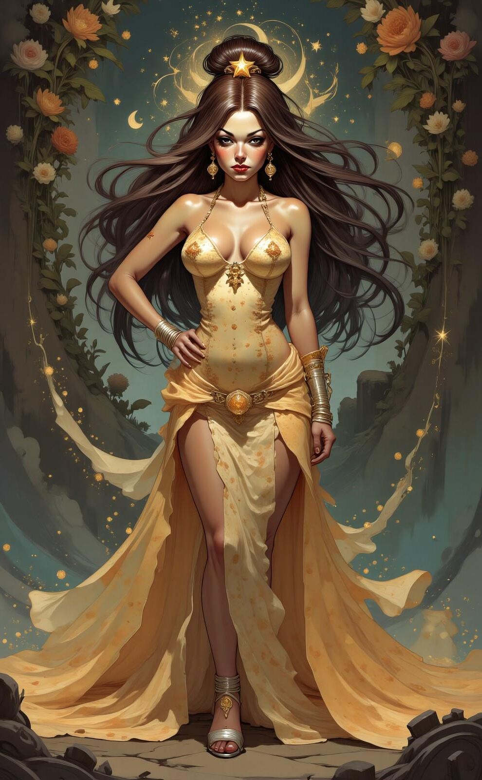 Enchanted gown