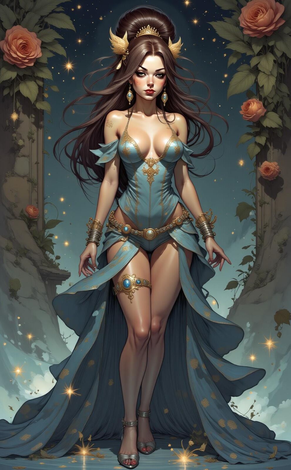 Enchanted gown