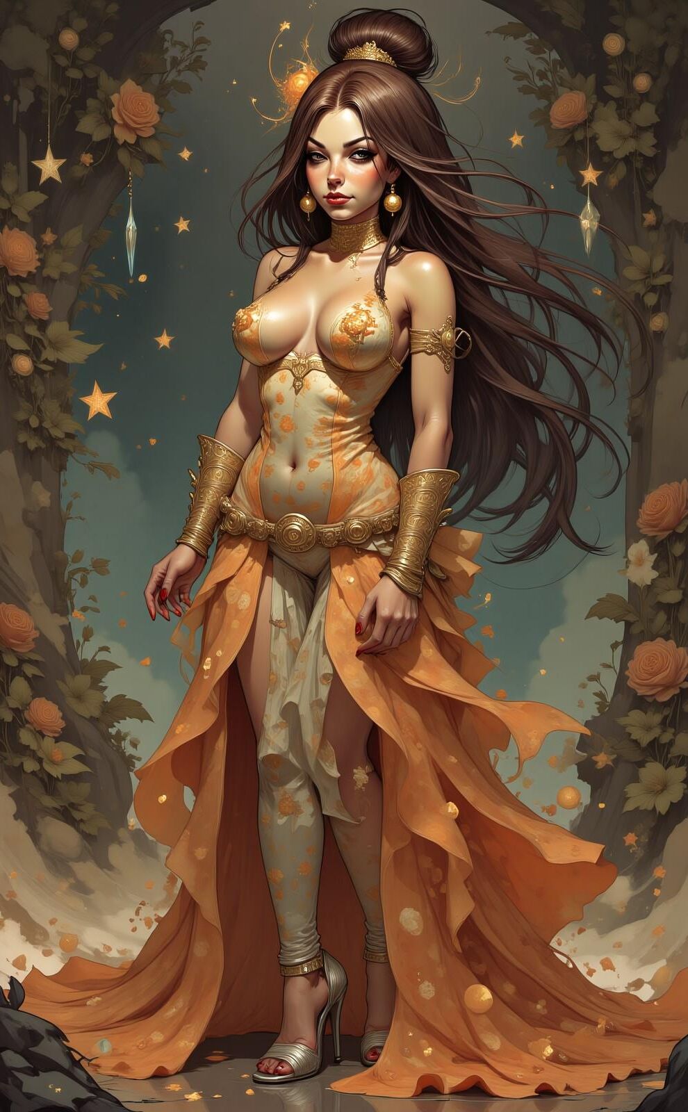 Enchanted gown