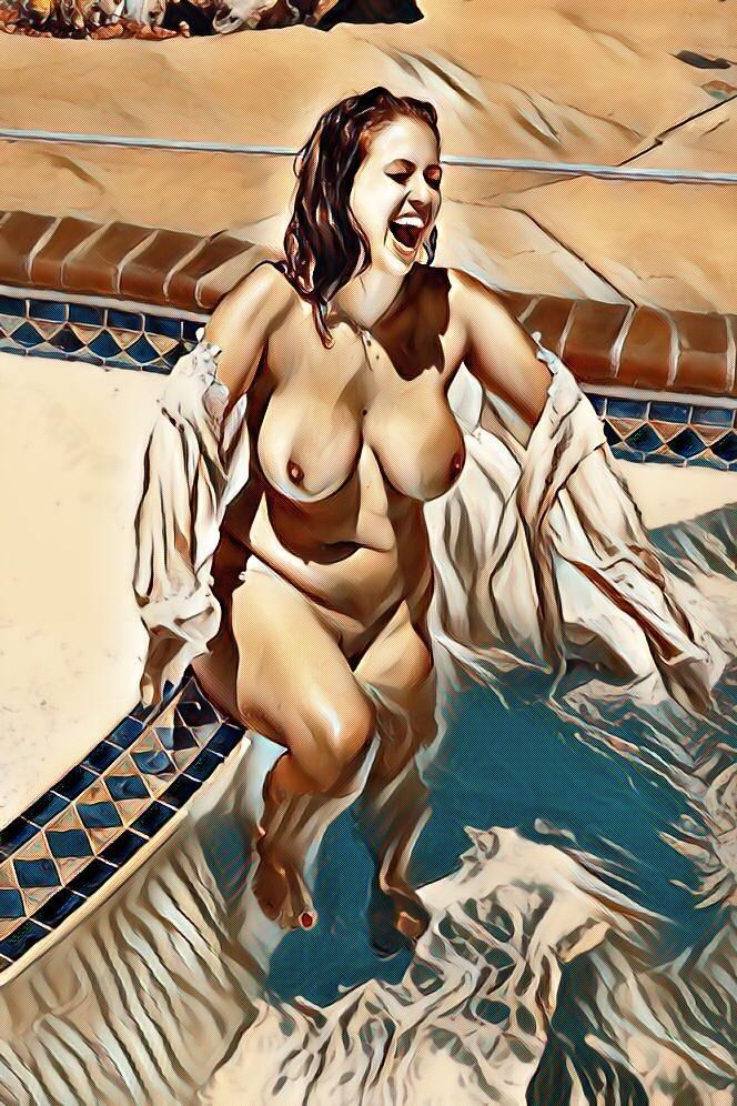 Liebe sexy poolgirls