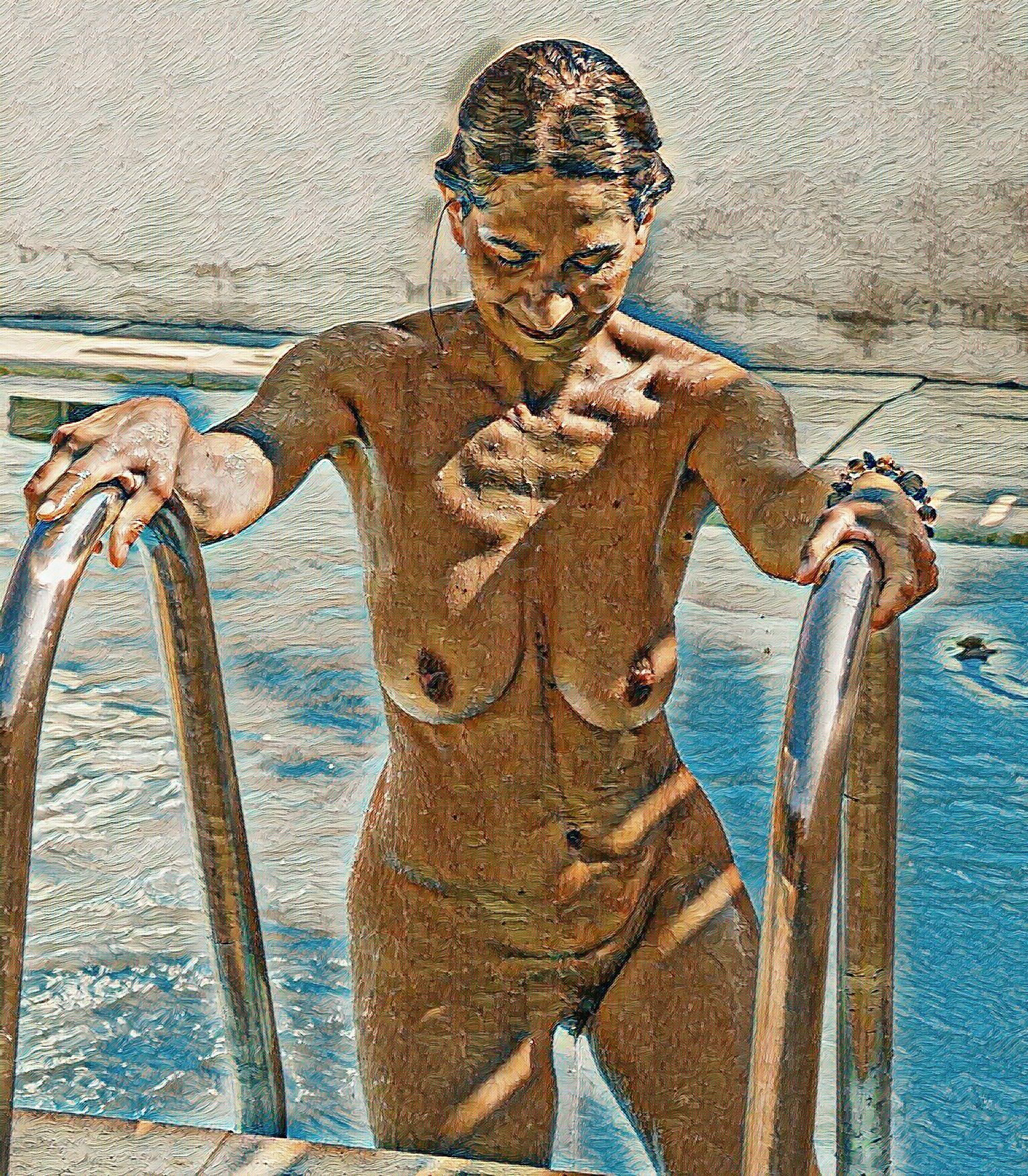 Liebe sexy poolgirls