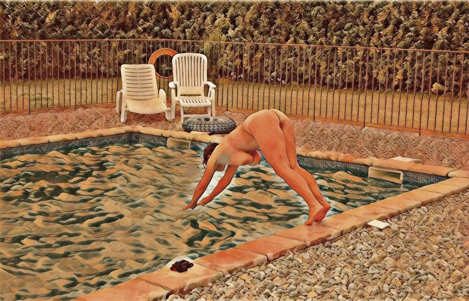 Liebe sexy poolgirls