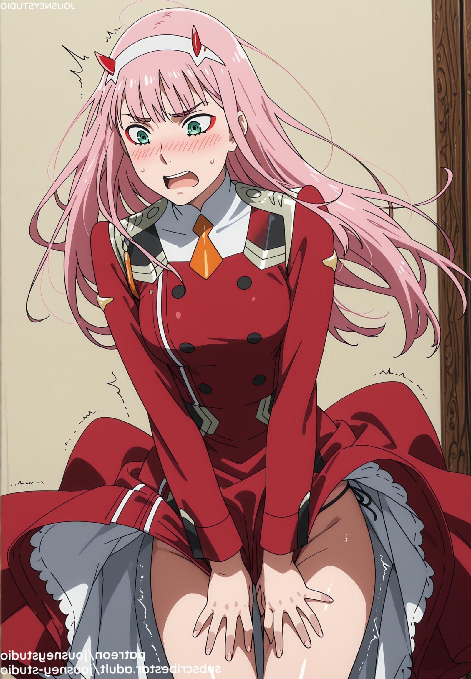 Zéro deux chéries dans le Franxx