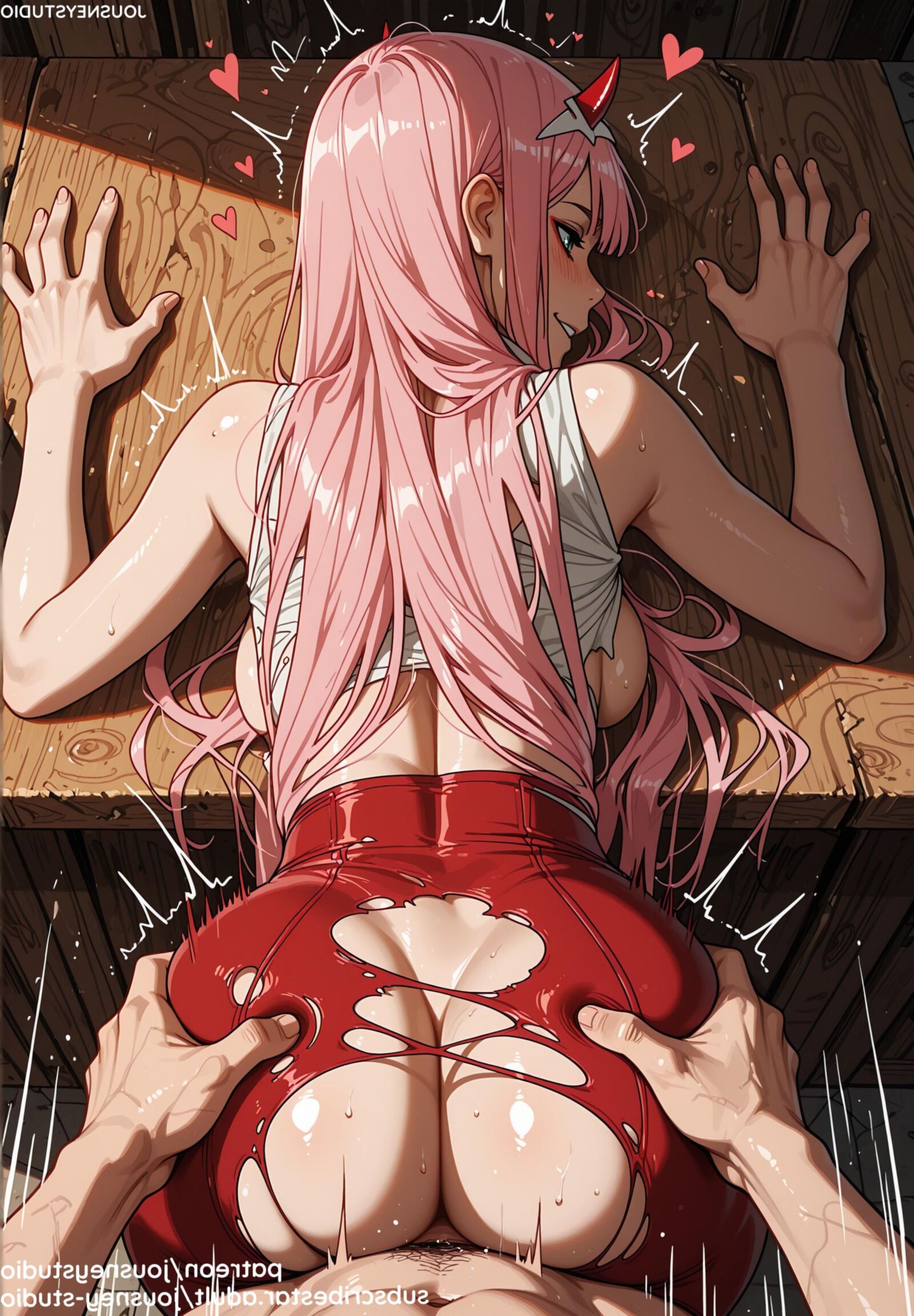 Zéro deux chéries dans le Franxx
