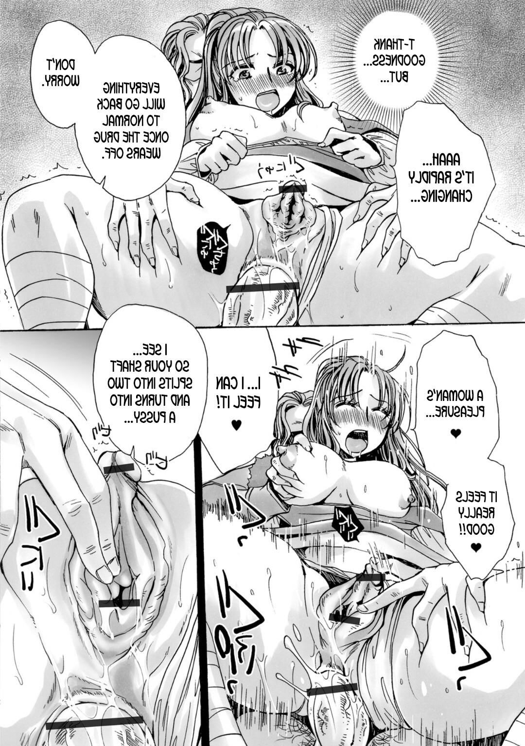Um cross anding menino e o remédio da bruxa
