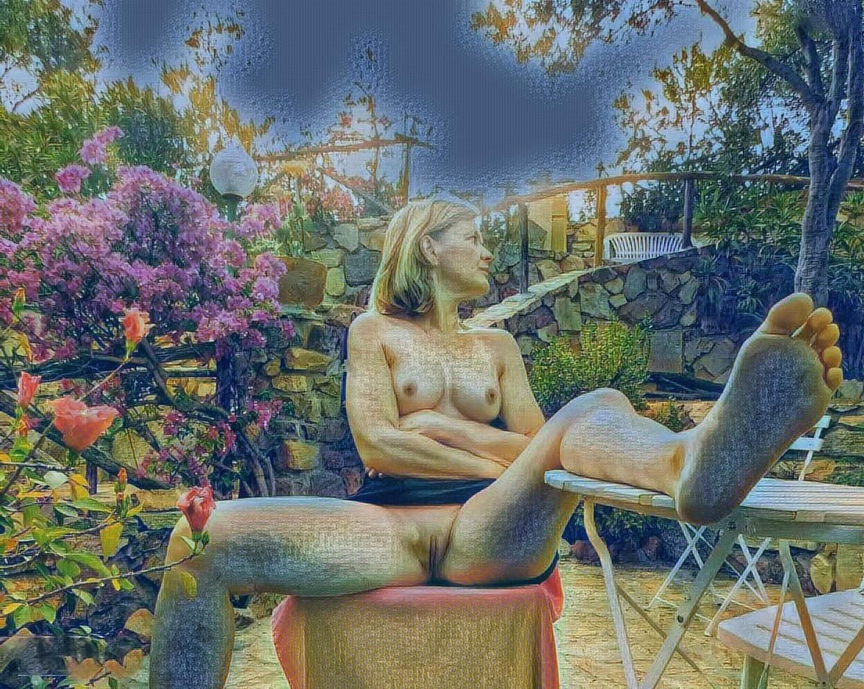 Ich liebe es, dass Frauen Beine verbreiten