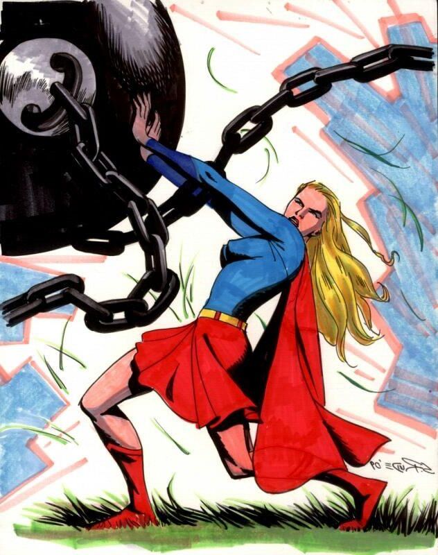 Comicbook Babes Supergirl