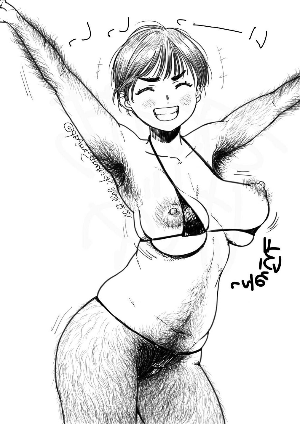 Bods hentai peludos de junho