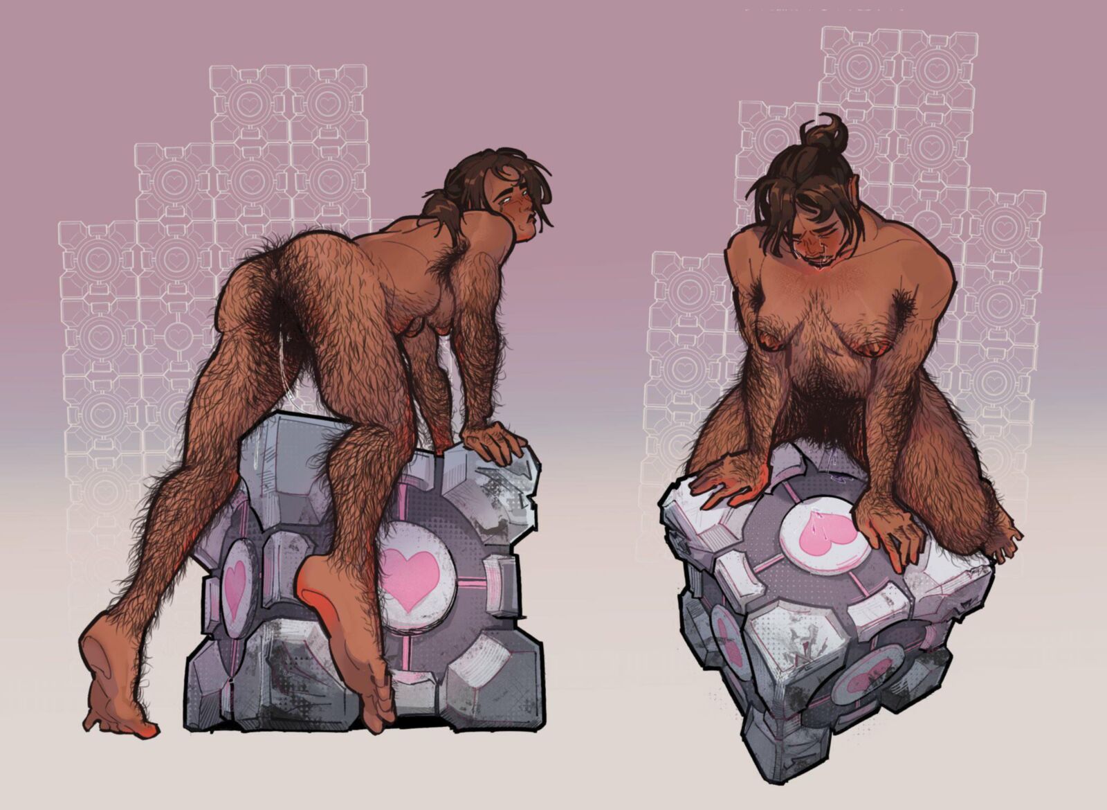 Bods hentai peludos de junho