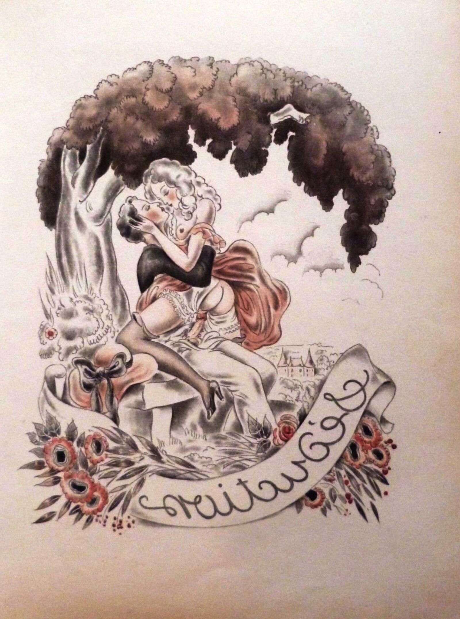 Vintage art illustrations
