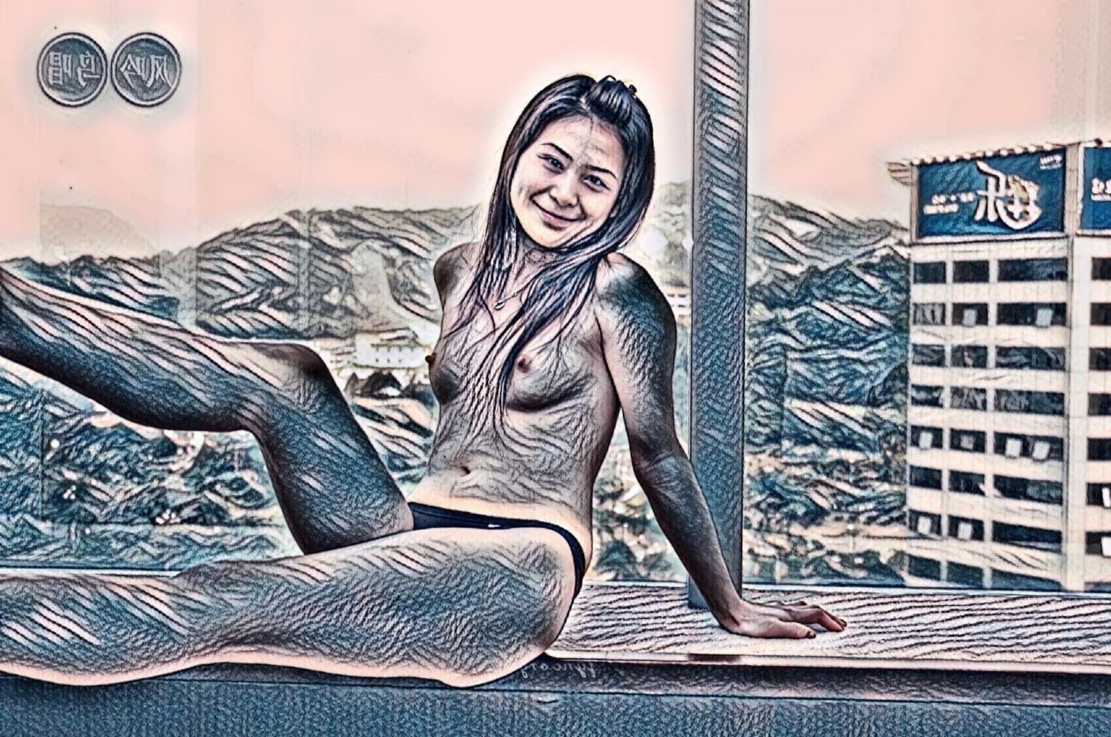 hot girls in windows#