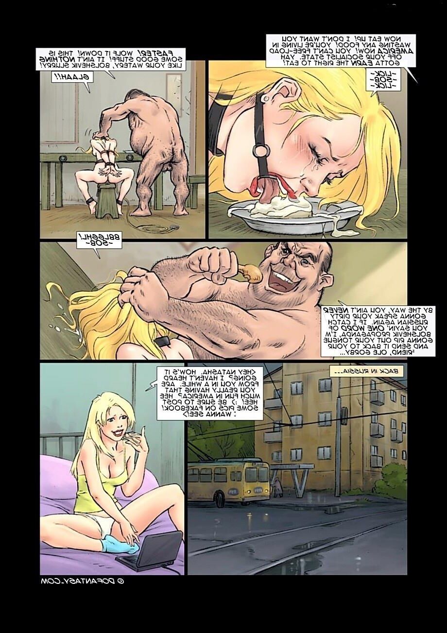 La femme russe partie