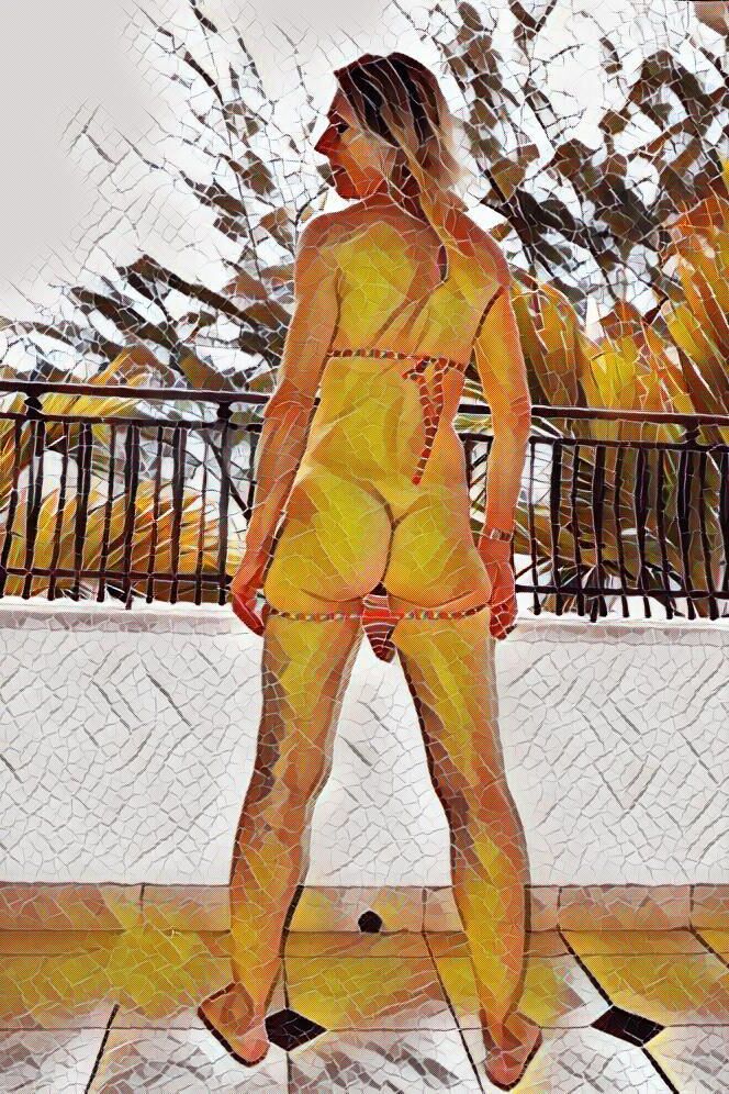 Sexy Balcony Damas