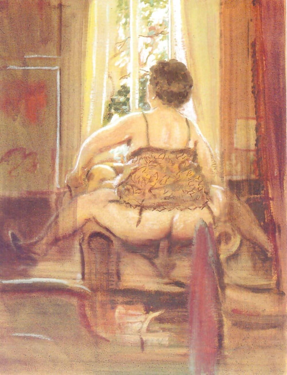 Georges Delfau Femdom成熟アート