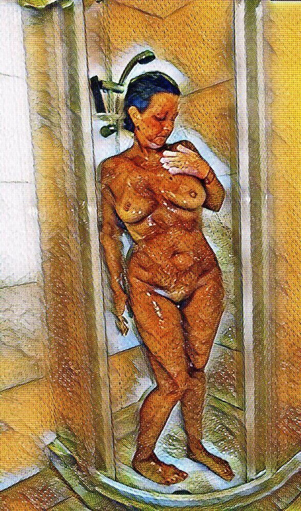 We love Hot ladies in bathroom#