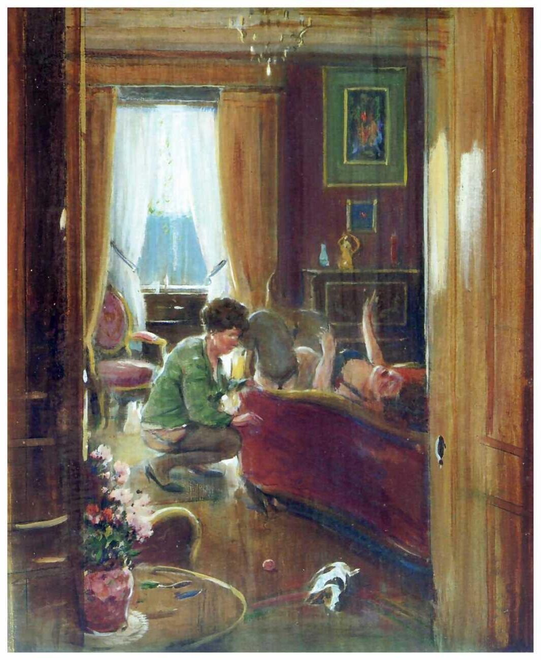 Georges Delfau Femdom成熟アート