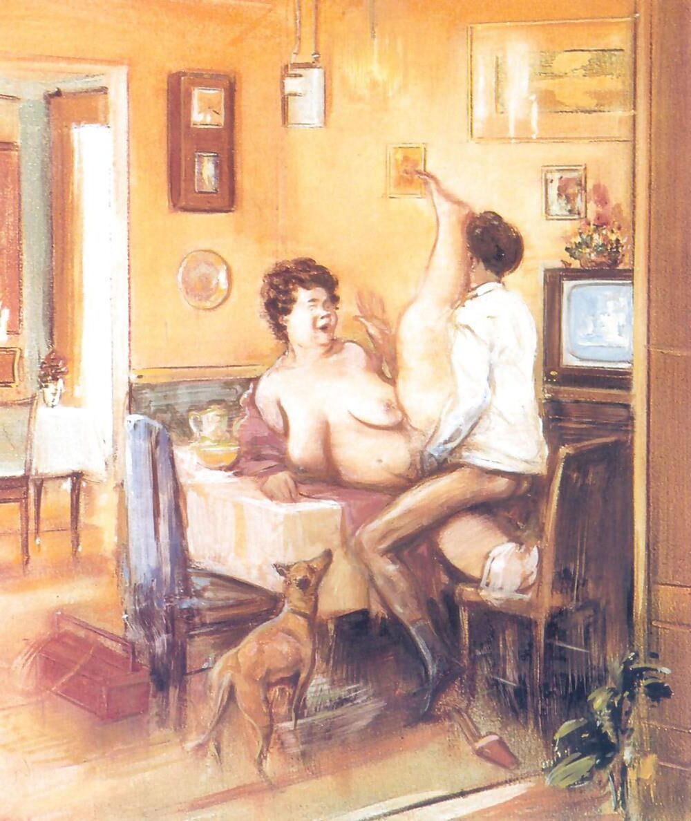 Georges Delfau Femdom成熟アート