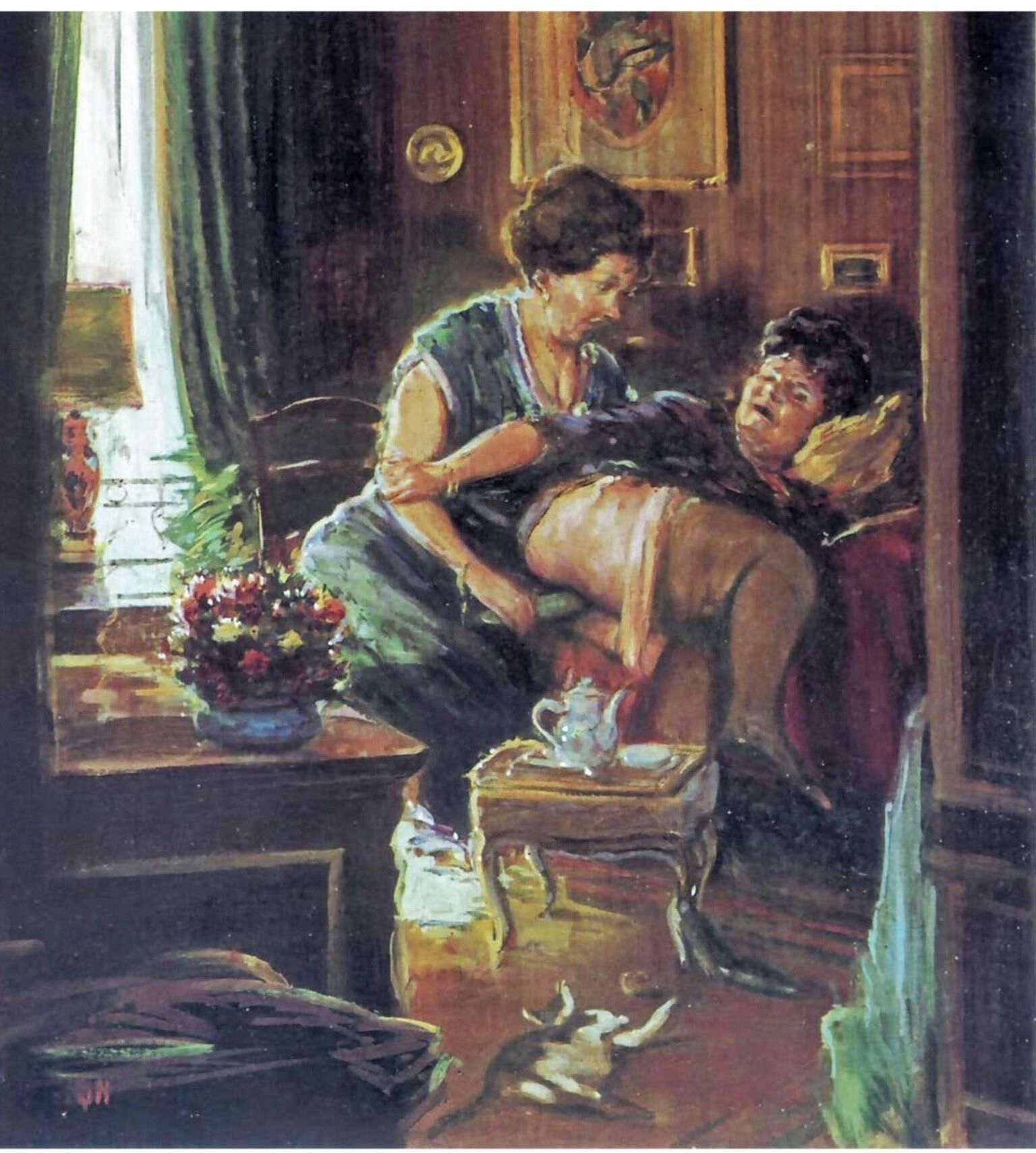 Georges Delfau Femdom成熟アート