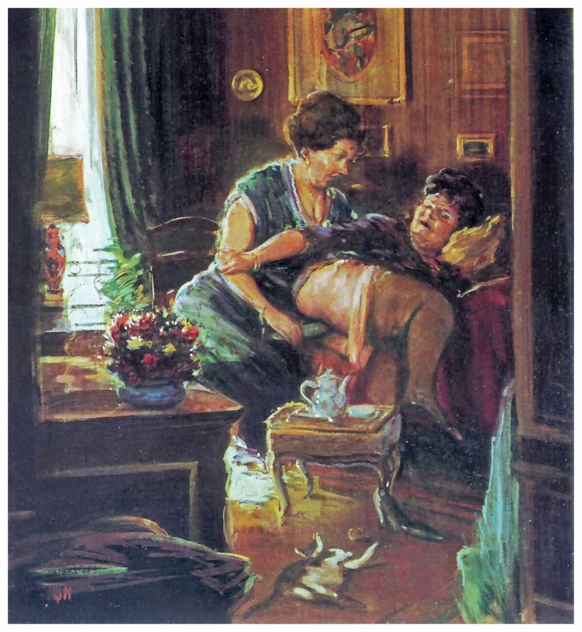 Georges Delfau Femdom成熟アート