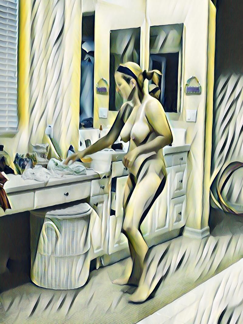 We love Hot ladies in bathroom#
