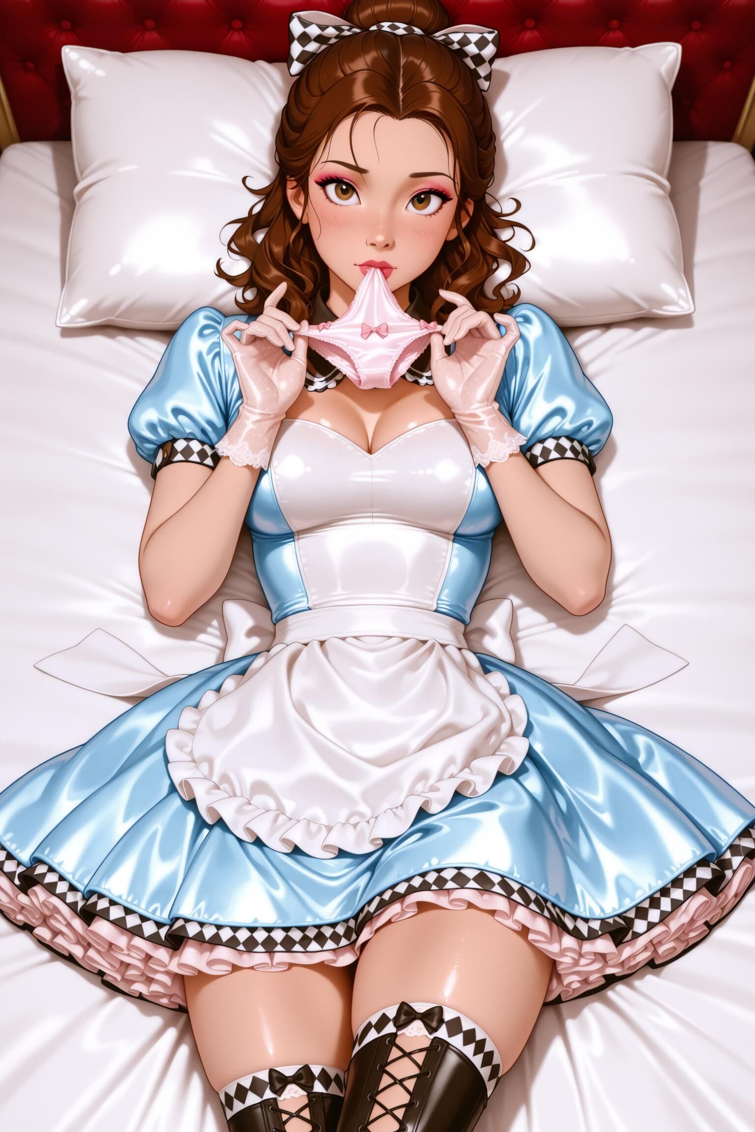 Vestido de Maid de Belle X Alice