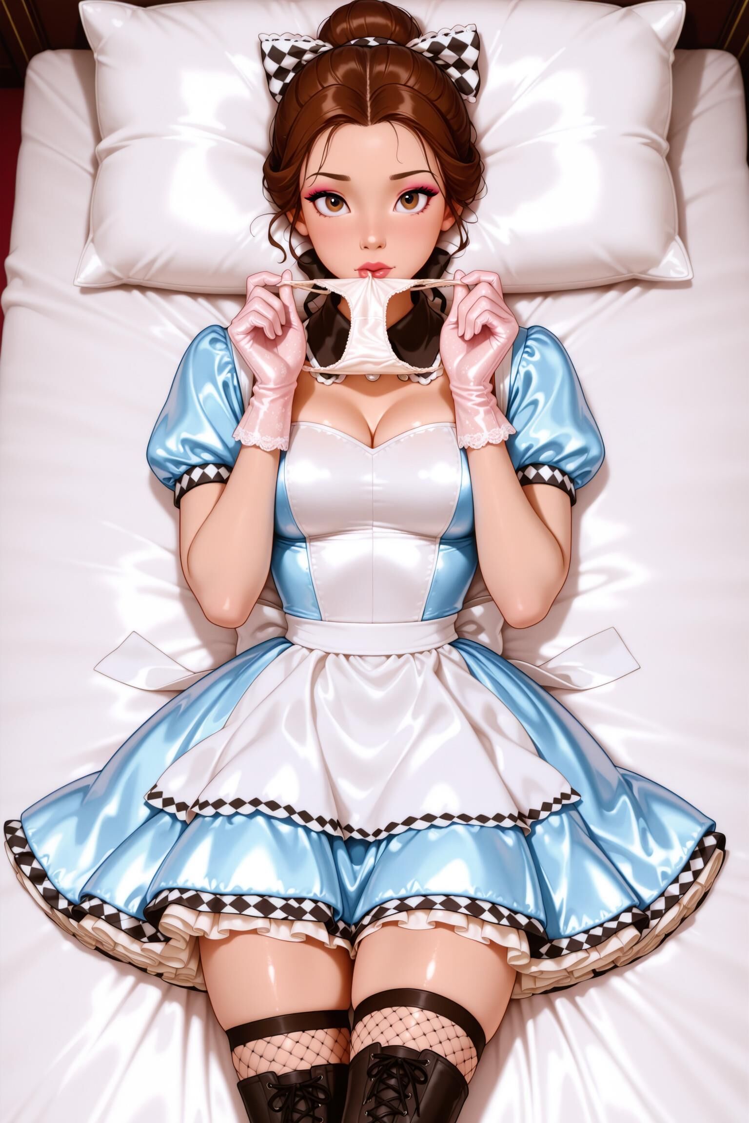 Vestido de Maid de Belle X Alice