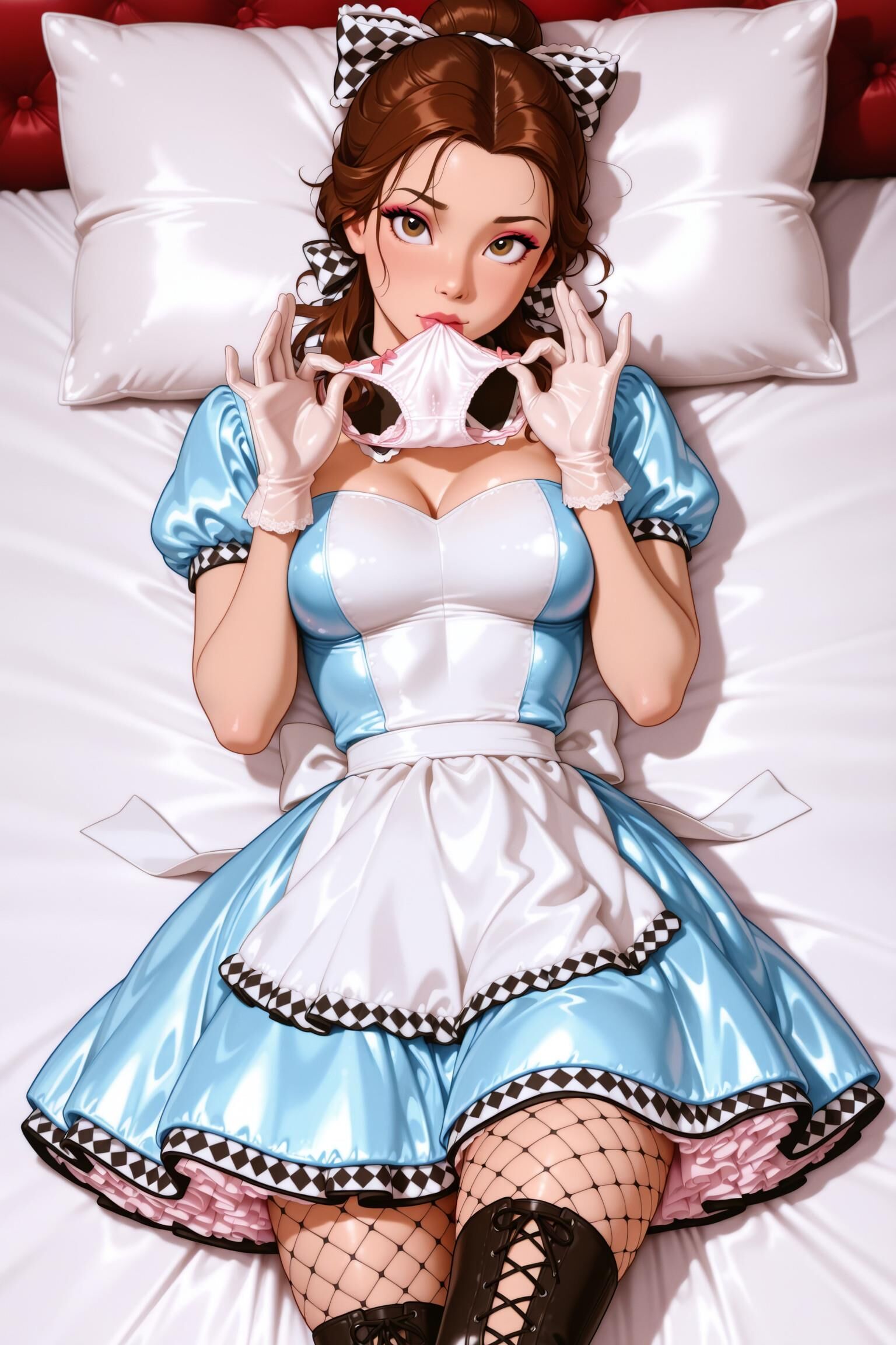 Vestido de Maid de Belle X Alice