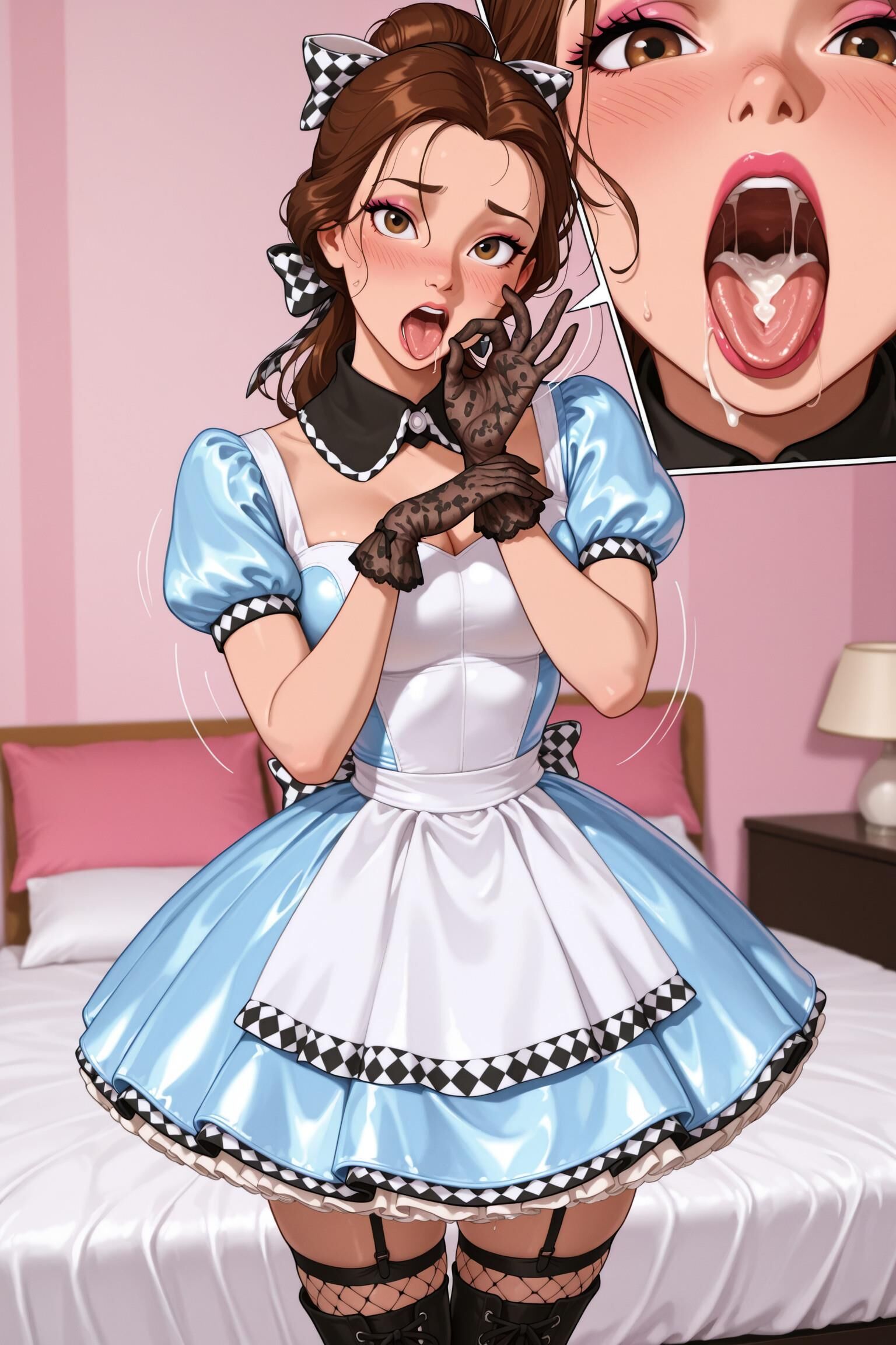 Vestido de Maid de Belle X Alice