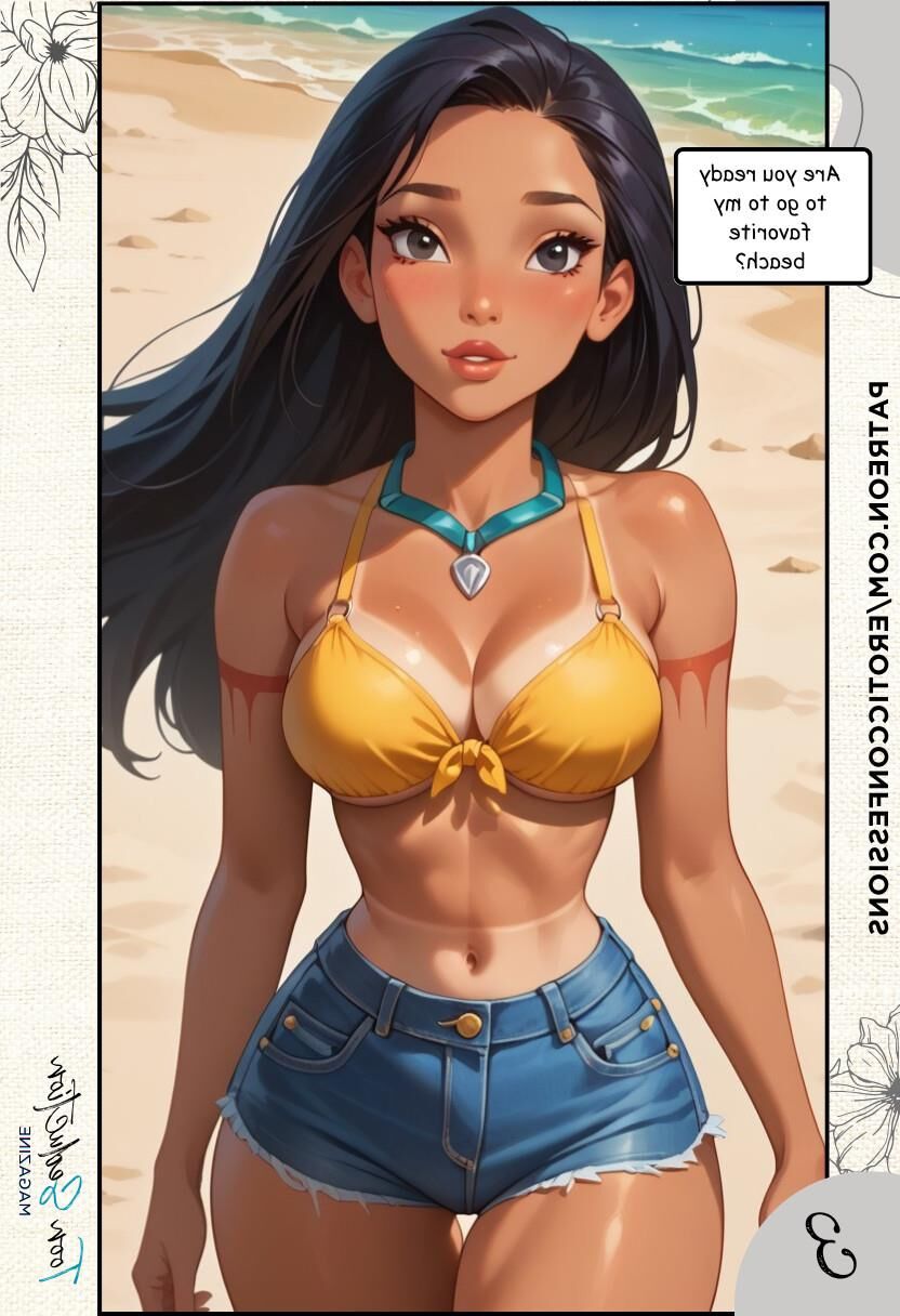 Pocahontas Beach Day Whit by (confissões eróticas)