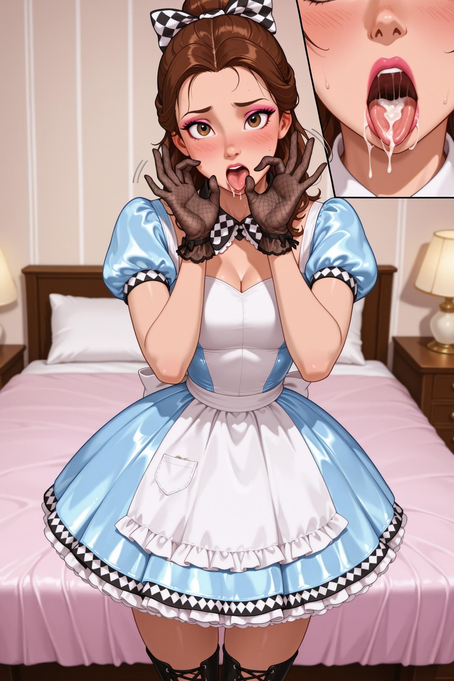 Vestido de Maid de Belle X Alice