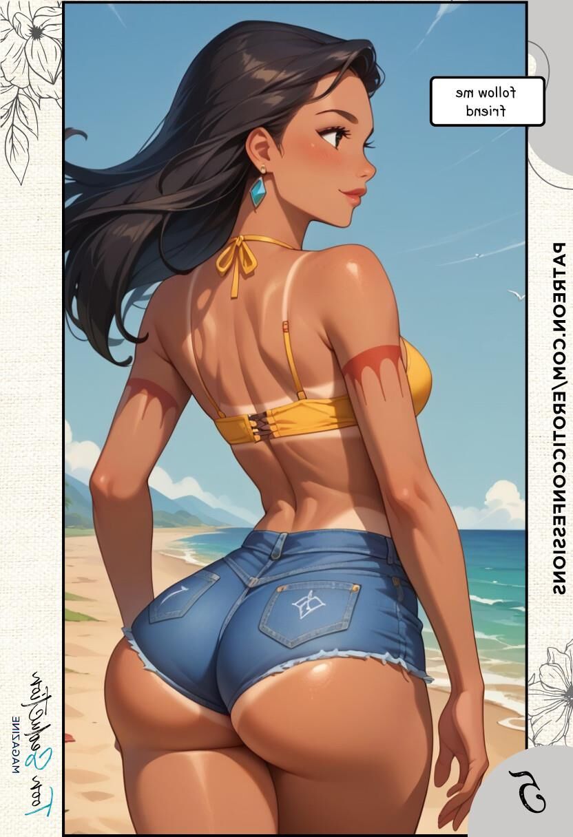 Pocahontas Beach Day Whit by (confissões eróticas)
