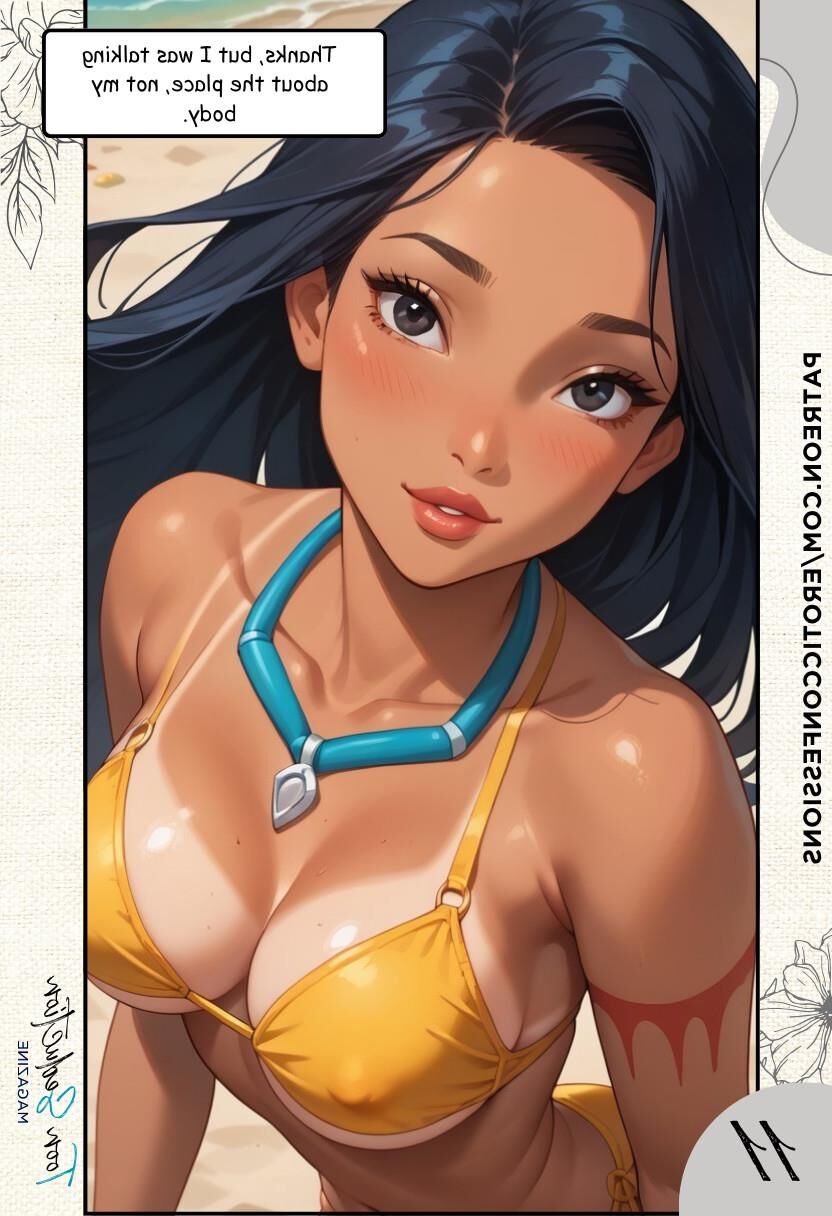 Pocahontas Beach Day Whit by (confissões eróticas)