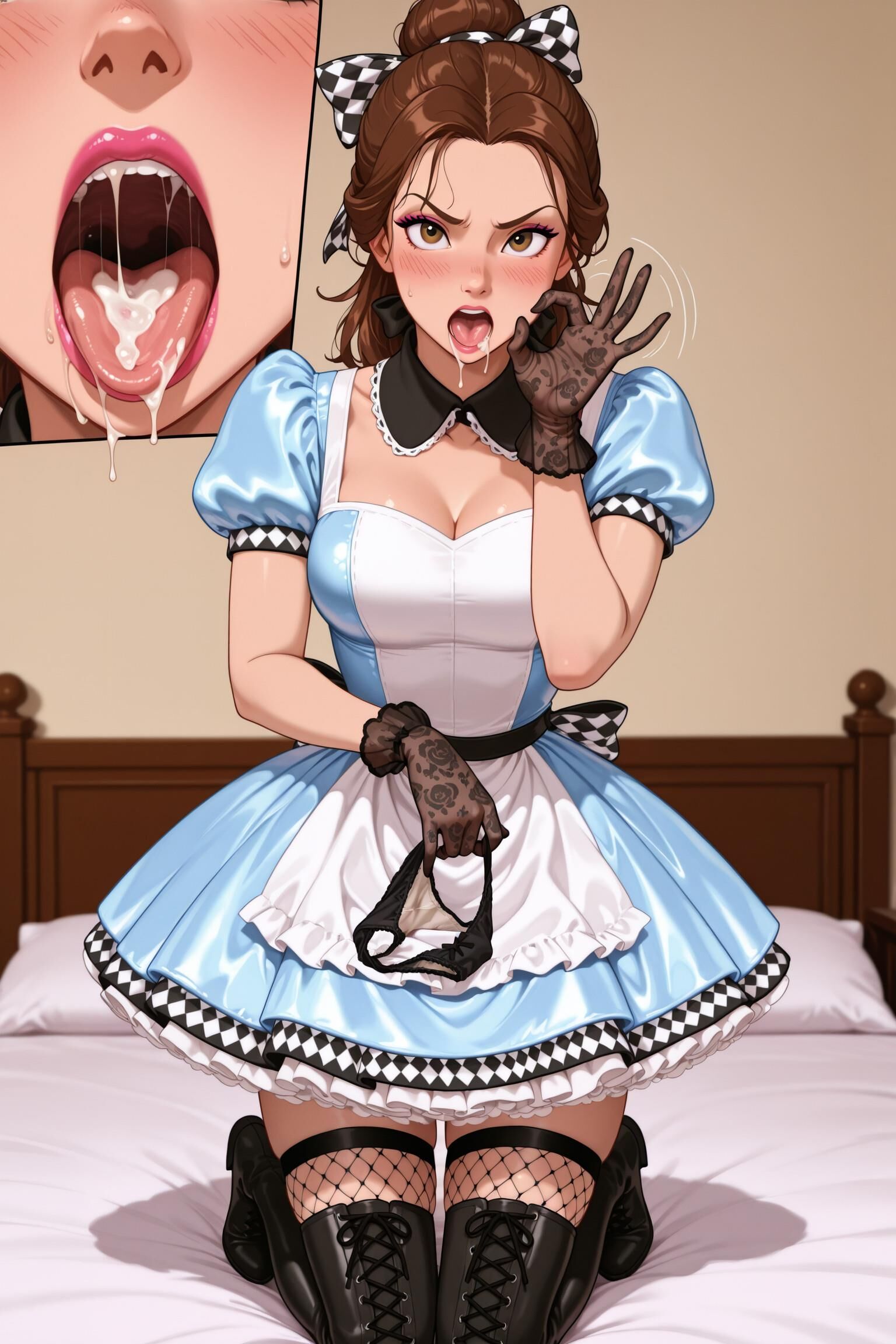 Vestido de Maid de Belle X Alice