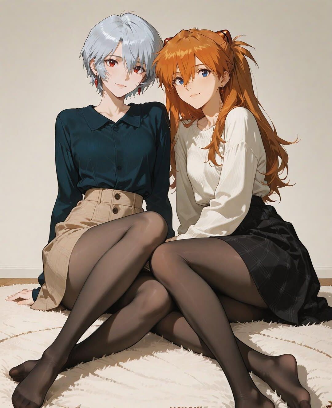 Algumas garotas fofas de IA/anime