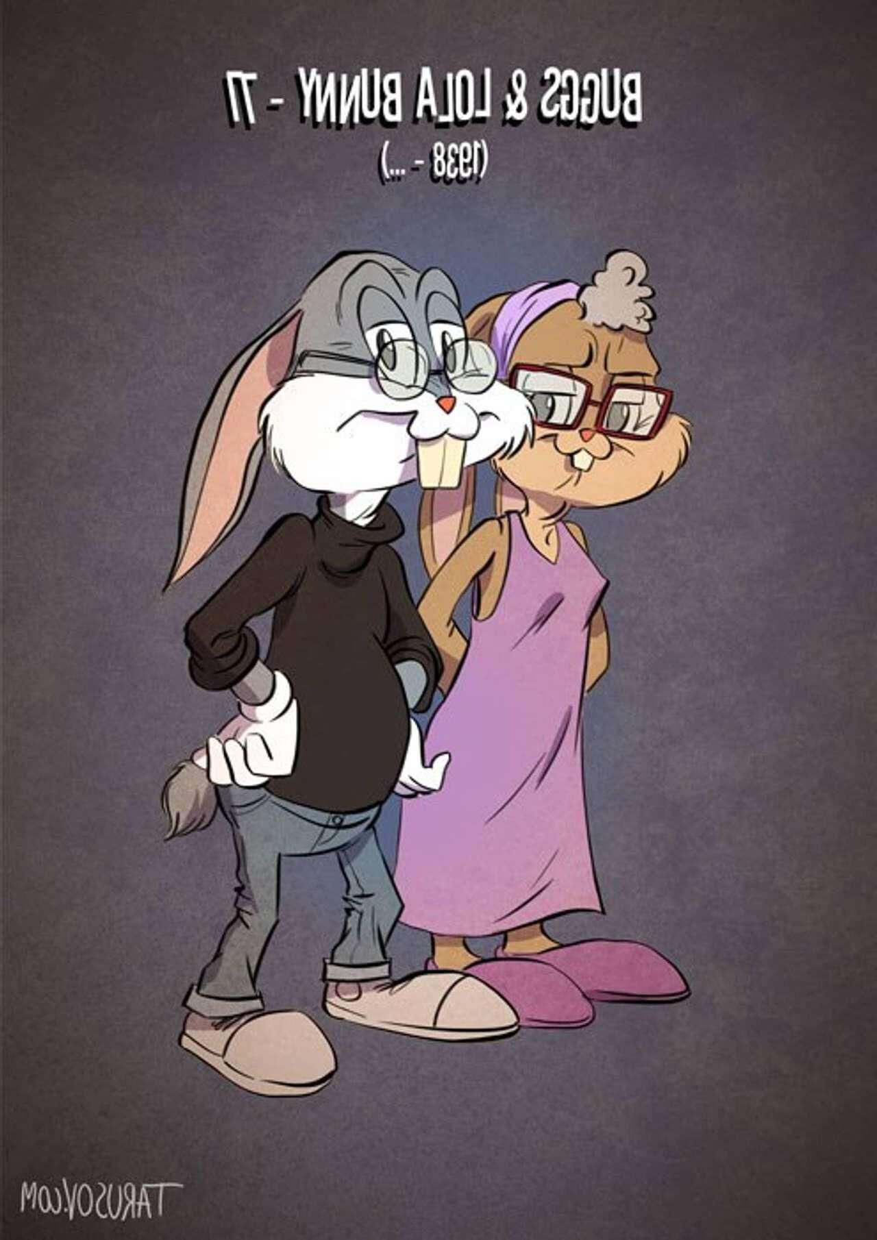 caricaturas envejecidas