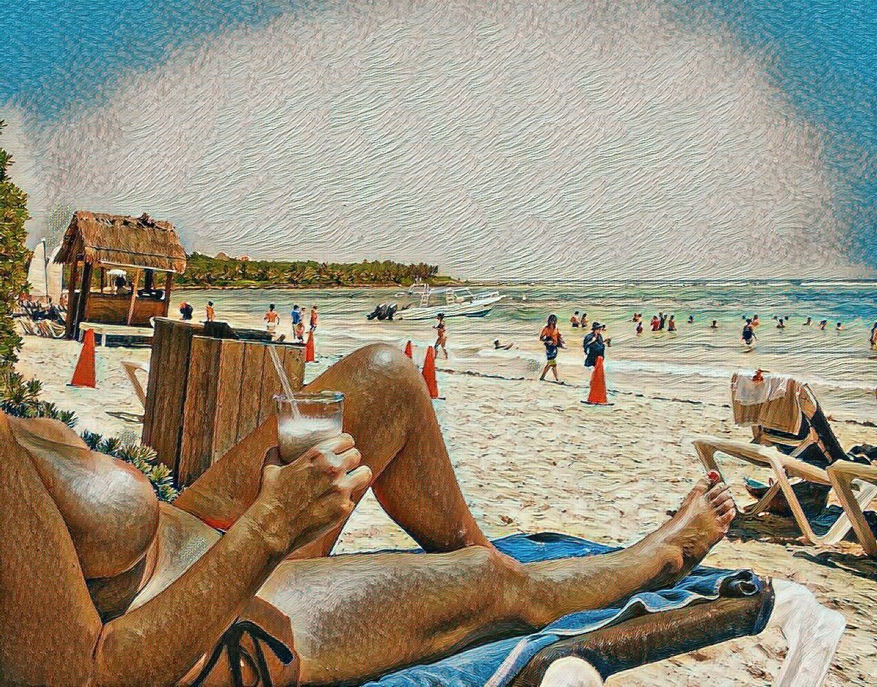 Soñando con un día en la playa