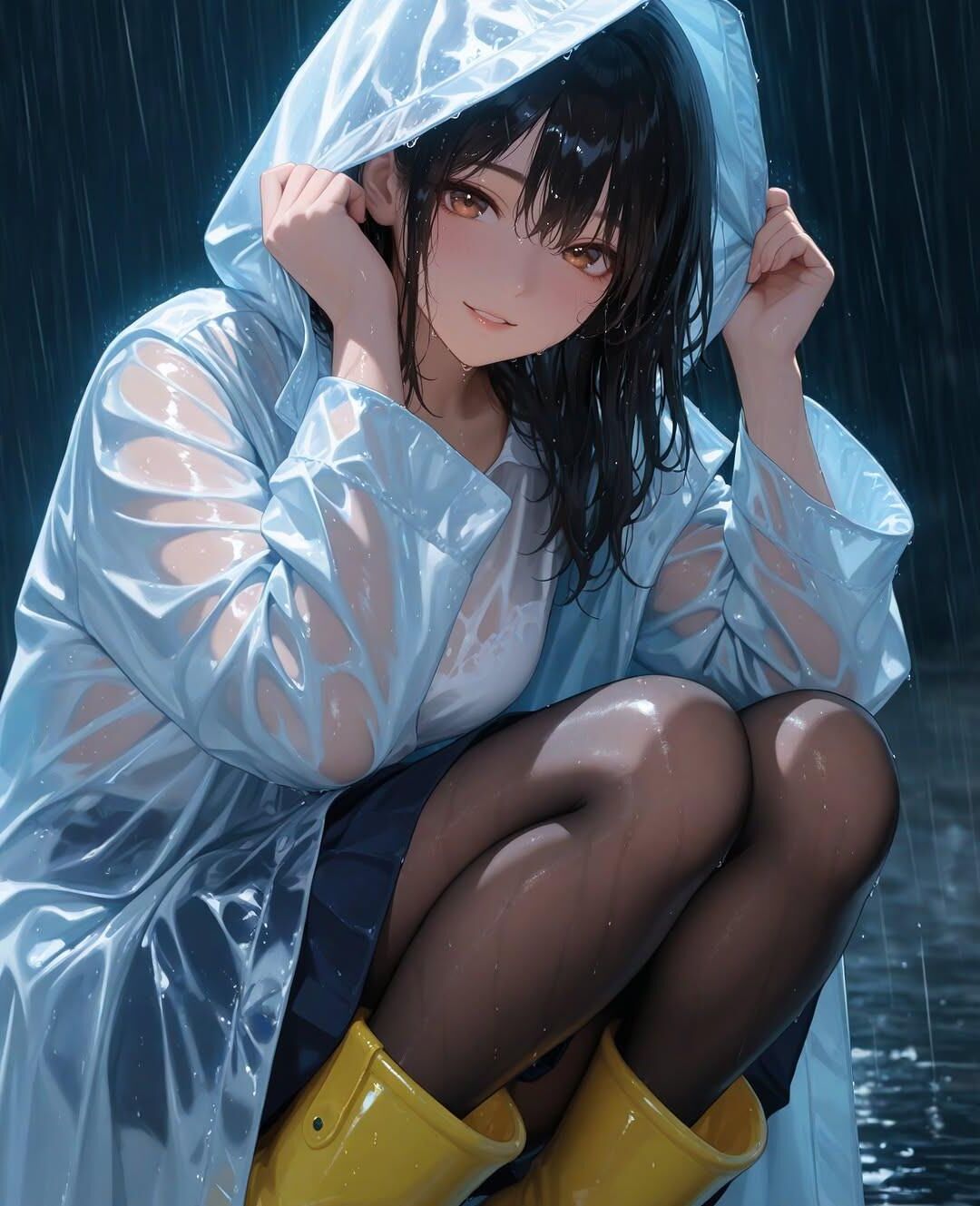 Algumas garotas fofas de IA/anime