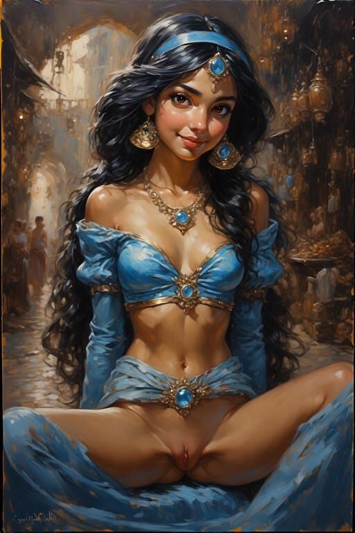 Jaw dropping Jasmine