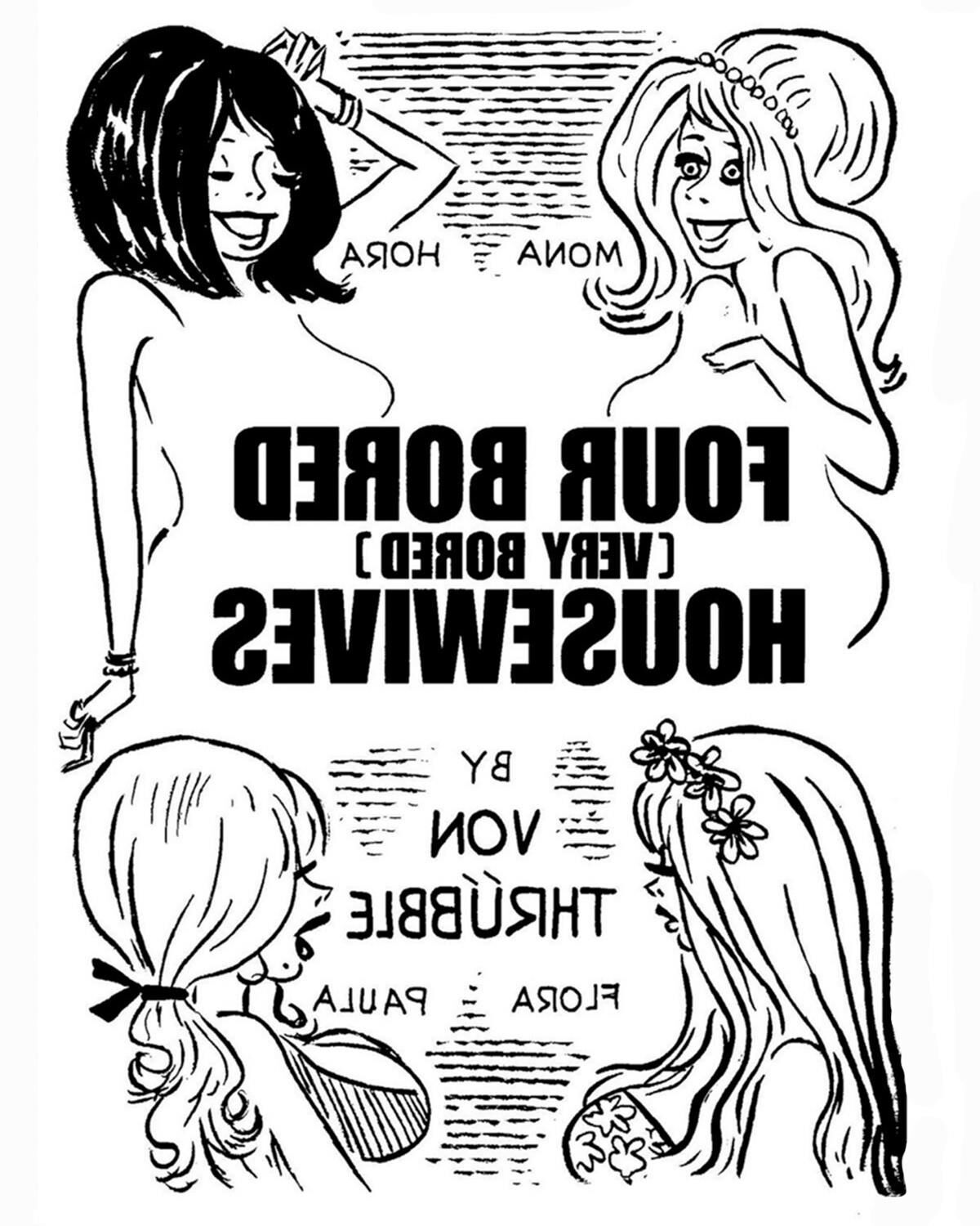 Cuatro bosque de amas de casa aburridas [muy aburridas]